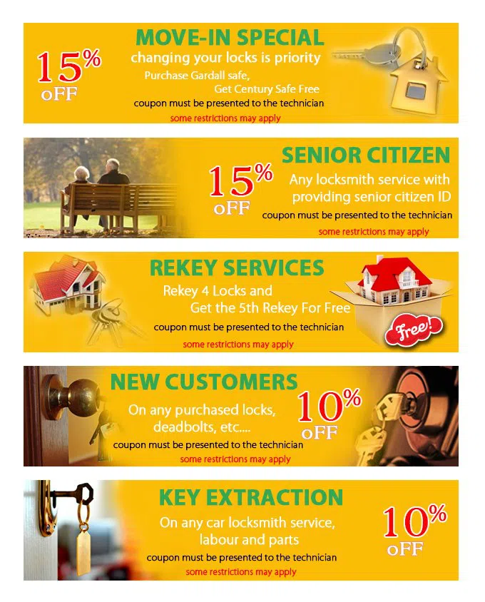 Gold Locksmith Store Palo Alto, CA 650-946-3274 - coupon21-set-five